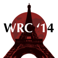 WRC 2014 Paris logo